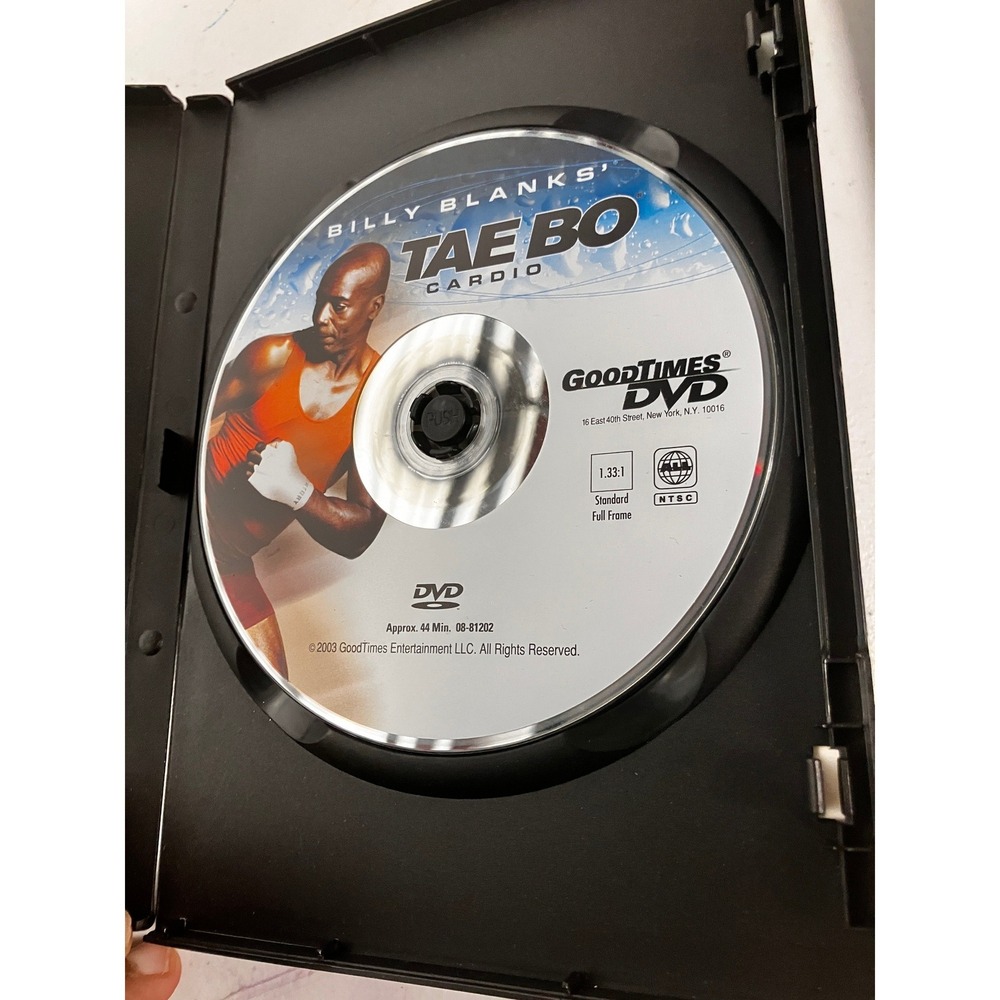Billy Blanks Tae Bo Cardio DVD 2003 GoodTimes Entertainment Fitness Workout NTSC - Picture 3 of 3